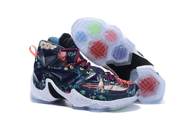 2015 Nike Lebron Xiii - Mens Multicolor Navy Blue Red White Discount